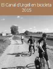 El Canal d'Urgell en bicicleta